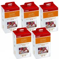 Foto principale Canon RP-108 Kit 5 Confezioni Carta e Ribbon per 540 Stampe 10x15 per Canon Selphy