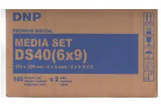 Foto principale DNP DS40 6x9 Carta + Ribbon per 360 Stampe 15x23