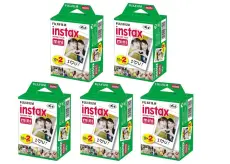Foto principale Fujifilm Instax Mini Film Pellicola per foto istantanee Kit 5 confezioni da 20 (100 foto)
