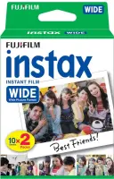 Foto principale Fujifilm Instax Wide Film Twin Pack Pellicola Istantanea Bipack 20 Foto