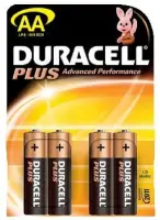 Foto principale Duracell MN 1500 Plus Power LR6 Batteria Stilo Blister A4