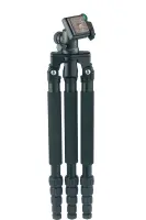 Foto principale Reporter 00205 Black - Treppiede Slim in Magnesio + Testa