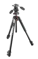 Foto principale Manfrotto Treppiedi MK190XPRO3-3W Nero - Cavalletto 3 sezioni in alluminio + Testa MHXPRO-3W