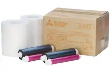 Foto principale Mitsubishi Electric CK-D723 Carta + Ribbon per 360 Stampe 15x23
