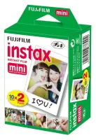 Foto principale Fujifilm Instax Mini Film Twin Pack Pellicola Istantanea Bipack 20 Foto