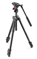 Foto principale Manfrotto Treppiedi MK290LTA3-V - Cavalletto con testa fluida video MVH400AH
