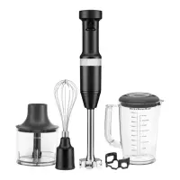Foto principale KitchenAid 5KHBV83EBM Nero Opaco Frullatore ad Immersione