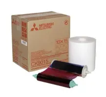Foto principale Mitsubishi Electric CK9015 Carta + Ribbon per 600 Stampe 10x15