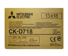 Foto principale Mitsubishi Electric CK-D718 Carta + Ribbon per 460 Stampe 13x18
