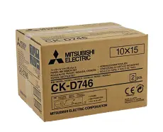 Foto principale Mitsubishi Electric CK-D746 Carta + Ribbon per 800 Stampe 10x15