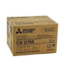 Foto principale Mitsubishi Electric CK-D769 Carta + Ribbon per 360 Stampe 15x23