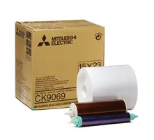 Foto principale Mitsubishi Electric CK9069 Carta + Ribbon per 270 Stampe 15x23