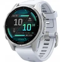 Foto principale Garmin Fenix 8 Silver/Whitestone 43mm SmartWatch Multisport cod. 010-02903-00