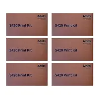 Foto principale HiTi S420 Carta + Ribbon 10X15 SCATOLA 6 CONFEZIONI A100 (Totale 600 Stampe)