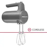 Foto principale KitchenAid 5KHMB732EDG Grigio Antracite Sbattitore Elettrico senza fili 7 velocità Garanzia Ufficiale KitchenAid