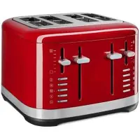 Foto principale KitchenAid 5KMT4109EER Rosso Imperiale Tostapane 4 Fette Automatico