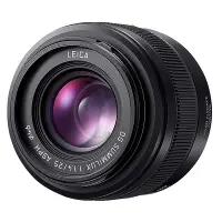 Foto principale Panasonic Obiettivo Lumix G 25mm F1.4 ASPH Leica Summilux Black