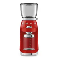 Foto principale SMEG CGF01RDEU Macinacaffè Colore Rosso  30 Livelli di macinatura 150 W