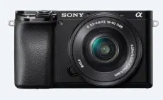 Foto principale Sony Alpha 6100 + 16-50mm Black ILCE-6100LB Garanzia Ufficiale Sony