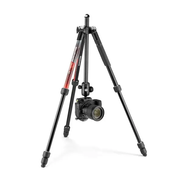 Manfrotto Element MII Treppiede Da Viaggio In Alluminio, Testa A Sfera Integrata, Altezza Max 160 Cm, Carico 8 Kg