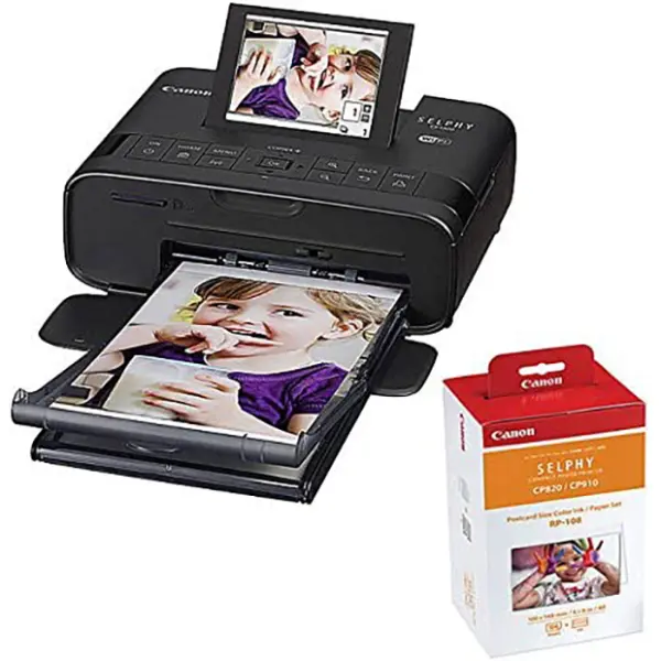 Canon*Selphy CP1300 Black + RP-108 Stampante Fotografica Wi-Fi + 108 Foto  stampanti-carte stampanti stampanti-fotografiche in offerta su GENIALPIX