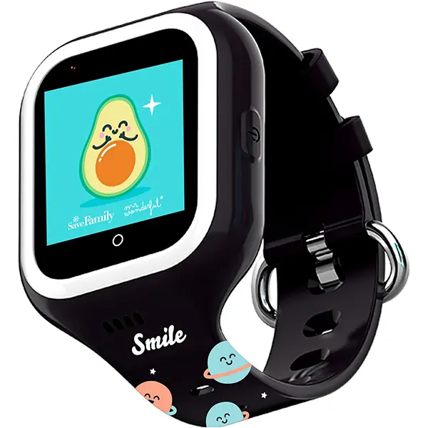 SaveFamily Iconic Plus Mr Wonderful Nero Smartwatch 4G Orologio  intelligente per bambini. orologi-tempo-libero orologi orologi-e-smartwatch  in offerta su GENIALPIX