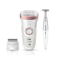 Foto principale Braun Silk-èpil 9/890 Epilatore Donna Wet&Dry Testina Flessibile con 7 Accessori