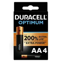 Foto principale Duracell Optimum MX 1500 Batteria Stilo AA Blister A4