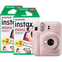Foto principale Fujifilm Instax Mini 12 Pink + 2 Pellicole da 20 foto, Fotocamera a stampa immediata