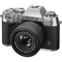 Foto principale Fujifilm X-T50 Silver + XC 15-45mm F3.5-5.6 OIS PZ Garanzia Ufficiale Fujifilm