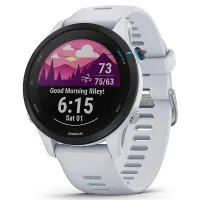 Foto principale Garmin Forerunner 255 Music Whitestone Smartwatch Multisport 46mm mod. 010-02641-31