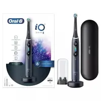 Foto principale Oral-B io Series 8 Black, Spazzolino Elettrico Smart Ricaricabile con Testina rotante