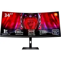 Foto principale Xiaomi Curved Gaming Monitor G34WQi 34 Pollici, Visualizzazione panoramica UltraWide da 21:9