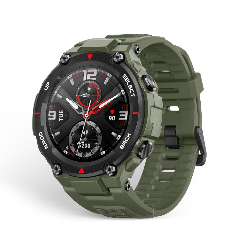 Foto principale Amazfit T-REX Camo Green Smartwatch GPS 5ATM Water Resistance