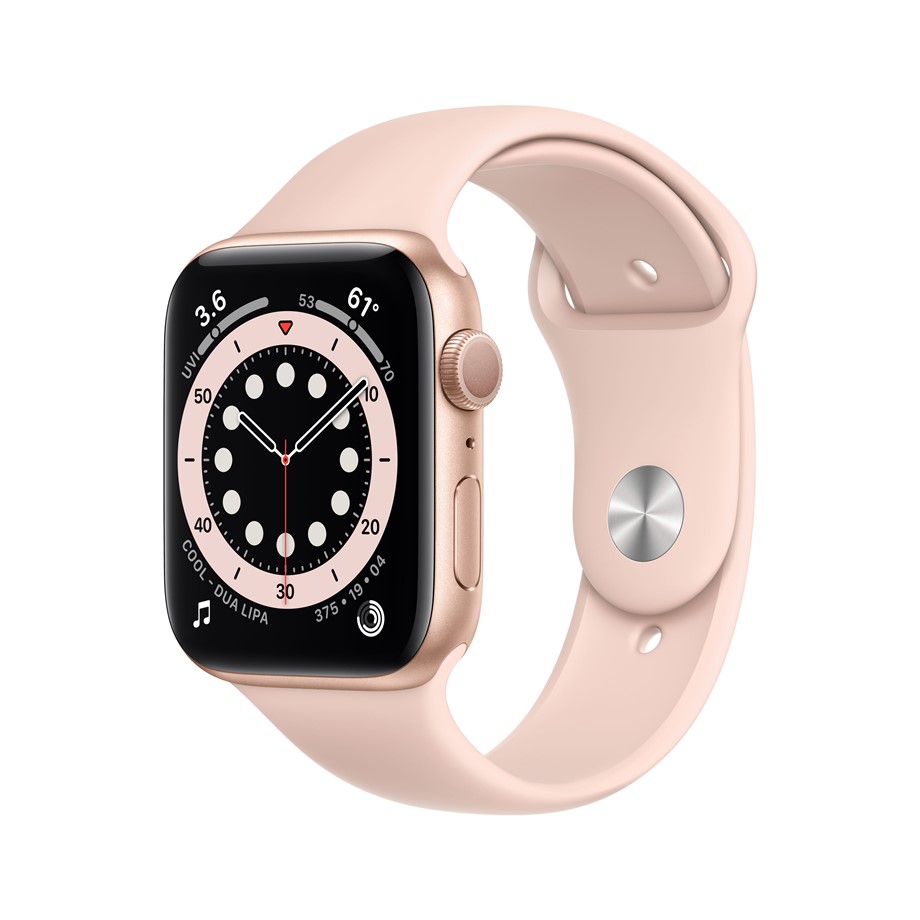 Foto principale Apple Watch Series 6 GPS 40mm Gold Aluminum Case with Pink Sand Sport Band
