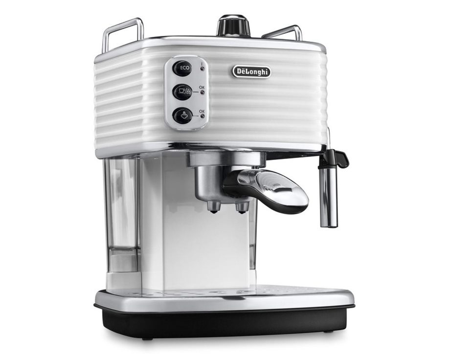 Foto principale De Longhi Scultura ECZ351.W White Macchina da Caffe` Garanzia Italia