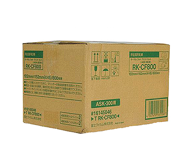 Foto principale Fujifilm T RK-CF800 Carta + Ribbon per 800 Stampe 10X15 x Stampante ASK-300