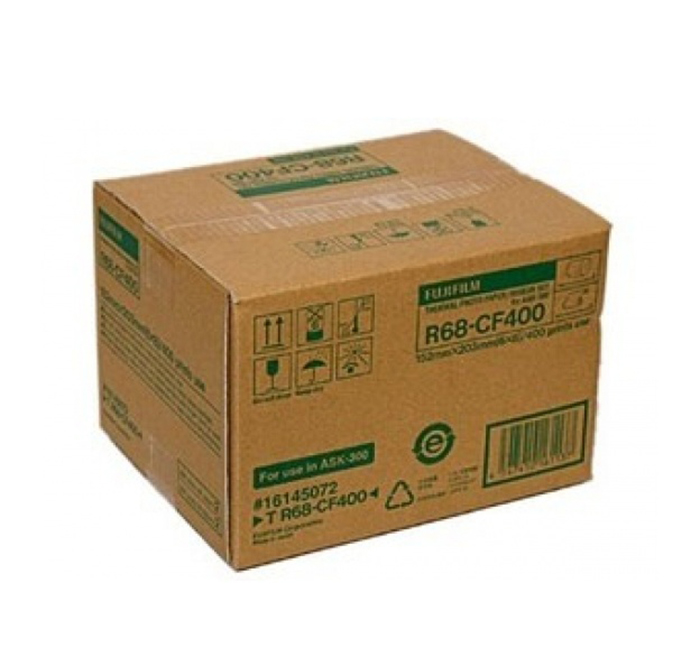 Foto principale Fujifilm T R68-CF400 Carta + Ribbon per 400 Stampe 15X20 x Stampante ASK-300
