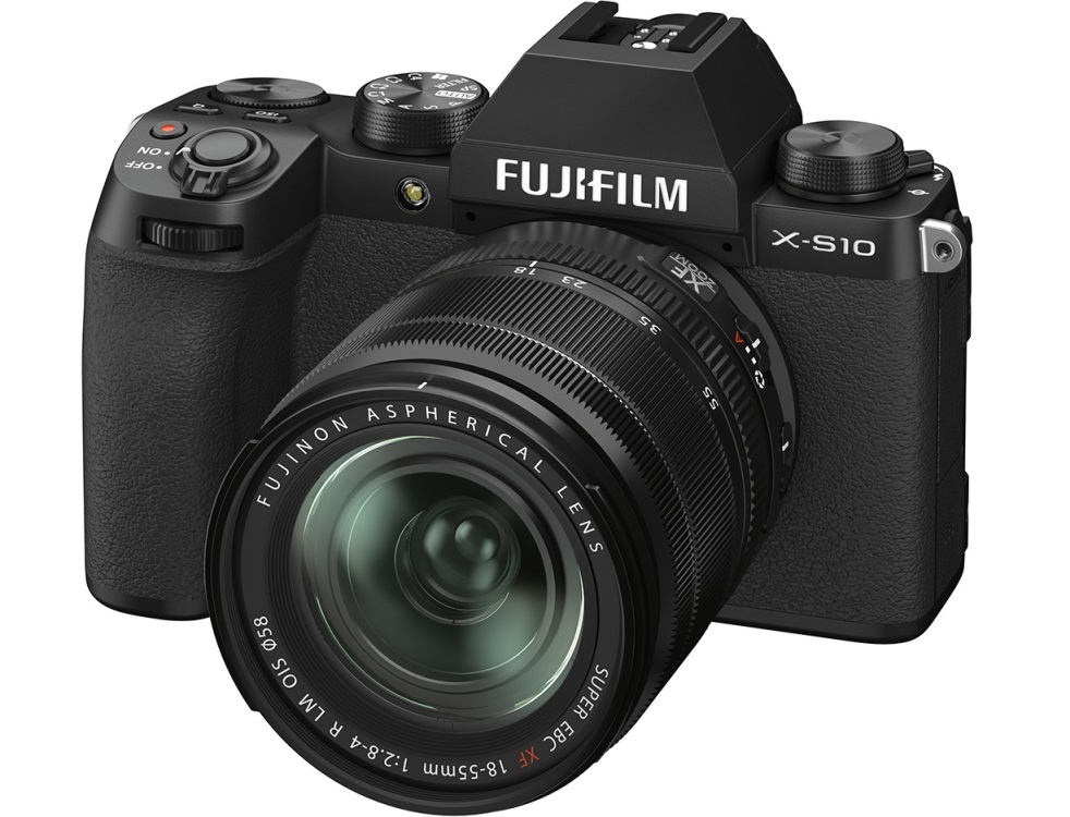 Foto principale Fujifilm X-S10 Black + XF 18-55mm F2.8-4 R Garanzia Fujifilm Italia