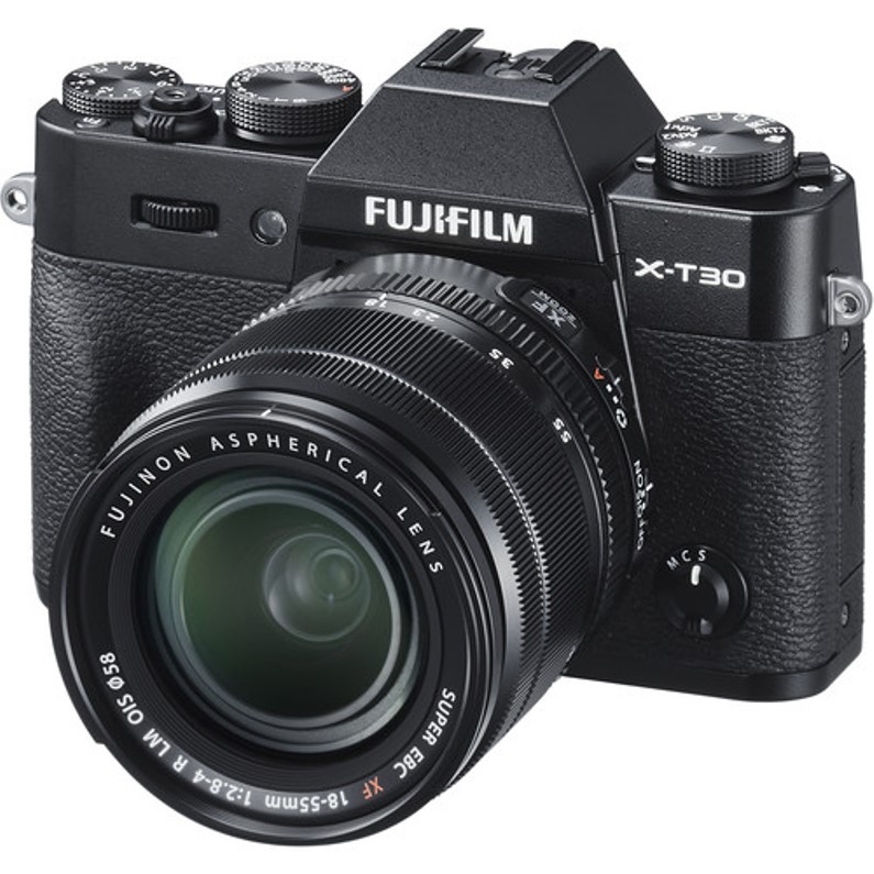 Foto principale Fujifilm X-T30 Black + XF 18-55mm Garanzia Fujifilm Italia