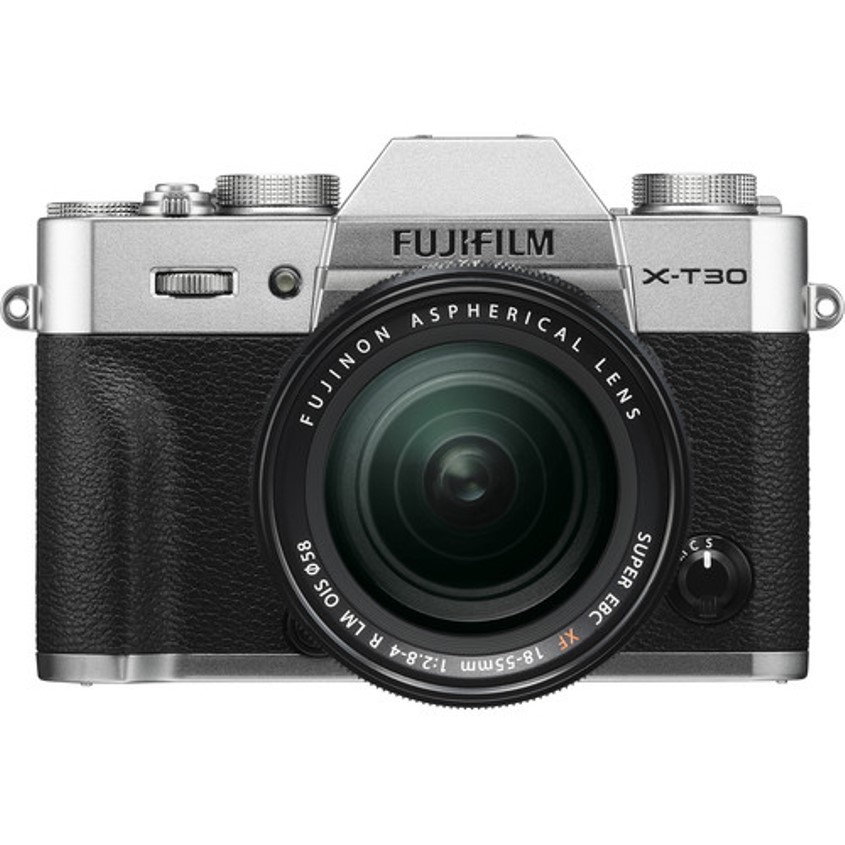 Foto principale Fujifilm X-T30 Silver + XF 18-55mm Garanzia Fujifilm Italia
