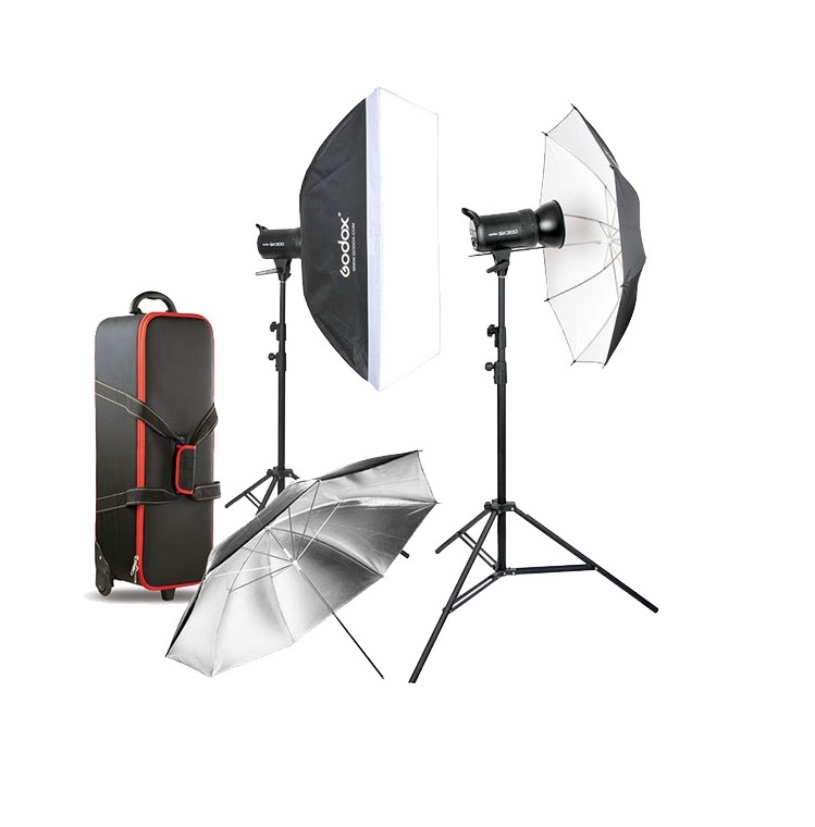 Foto principale Godox SK400 II KIT Completo con 2 Monotorce 400W NG 65 Garanzia Italia