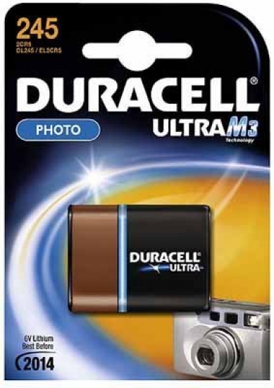 Foto principale Duracell DL245 Ultra 2CR5 Batteria Litio 6V