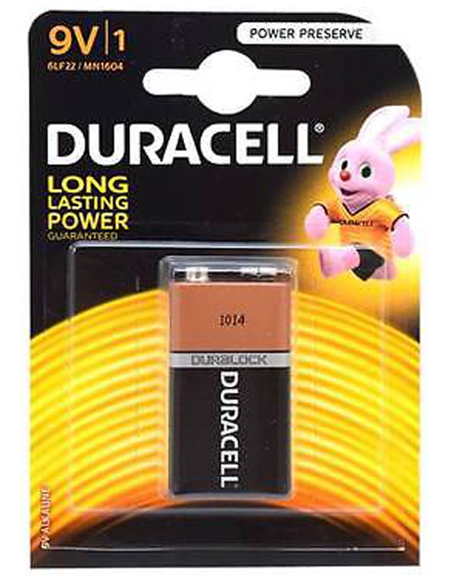 Foto principale Duracell MN 1604 Plus Power 6LF22 Batteria Transistor 9V