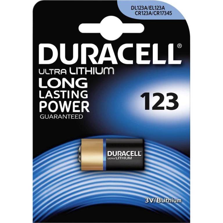 Foto principale Duracell CR123 Batteria Litio 3V