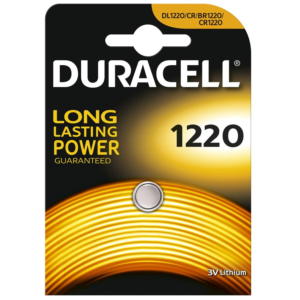 Foto principale Duracell DL 1220 Batteria Litio 3V