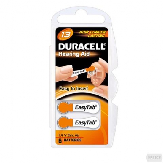 Foto principale Duracell DA 13 Batterie per Acustica Blister A6