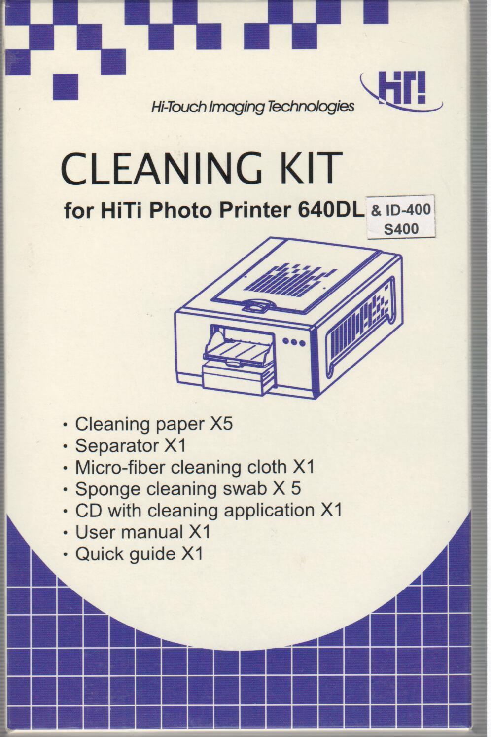 Foto principale HiTi Kit Puliscitestine per 640DL