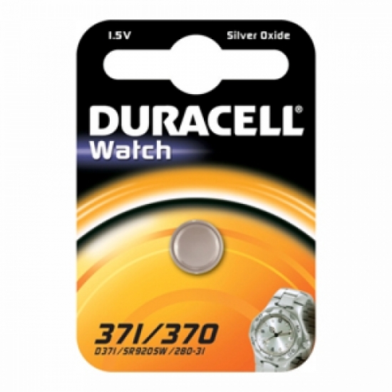 Foto principale Duracell 371 / 370 Batteria Ossido D`argento 1,5V