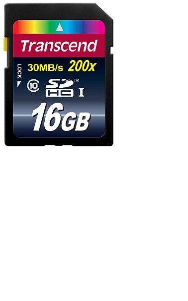 Foto principale Transcend Memory Card SD HC 16GB Classe 10 TS16GSDHC10 Premium